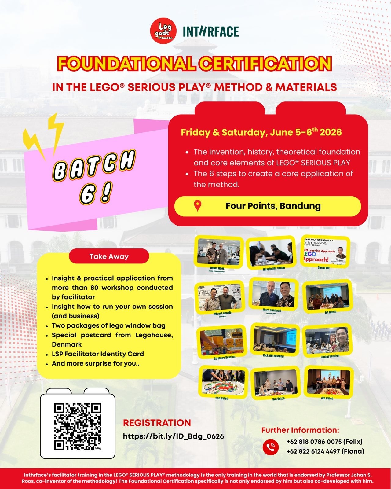 Foundational Certification Lego Bandung Batch 6 June 2026