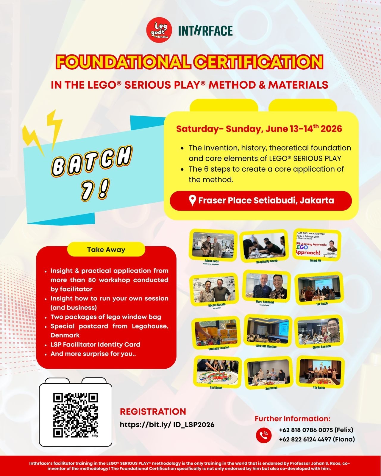 Foundational Certification Lego Jakarta Batch 7 June 2026